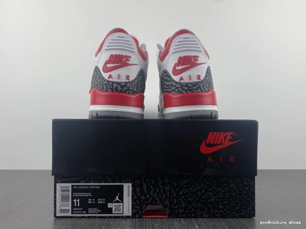 Air Jordan Red Fire OG 3 DN3707-160 0731